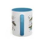 American Samoa National Park Coffee Mug | Pacific Island Rainforest Reef Gift | Accent Color Ceramic 11oz 15oz