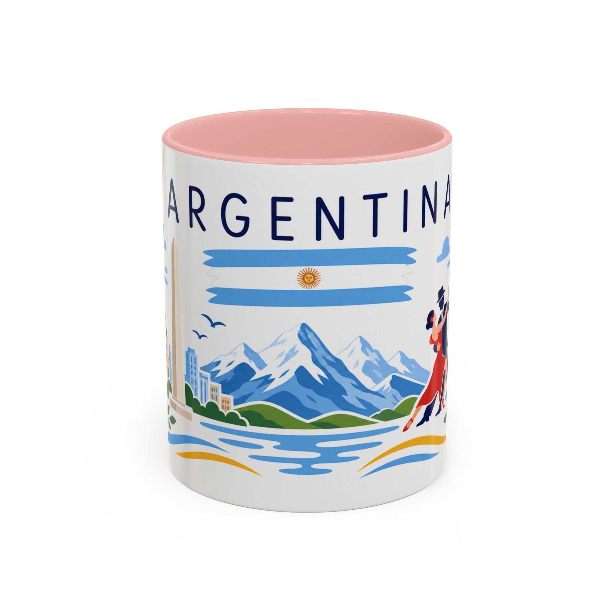Argentina Coffee Mug | Travel Souvenir Accent Mug | Country Gift Ceramic Cup 11oz 15oz