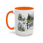 Fairy Meadows Mug, Pakistan Travel Souvenir, Bucket List Gift, Accent Ceramic Coffee Mug 11oz 15oz