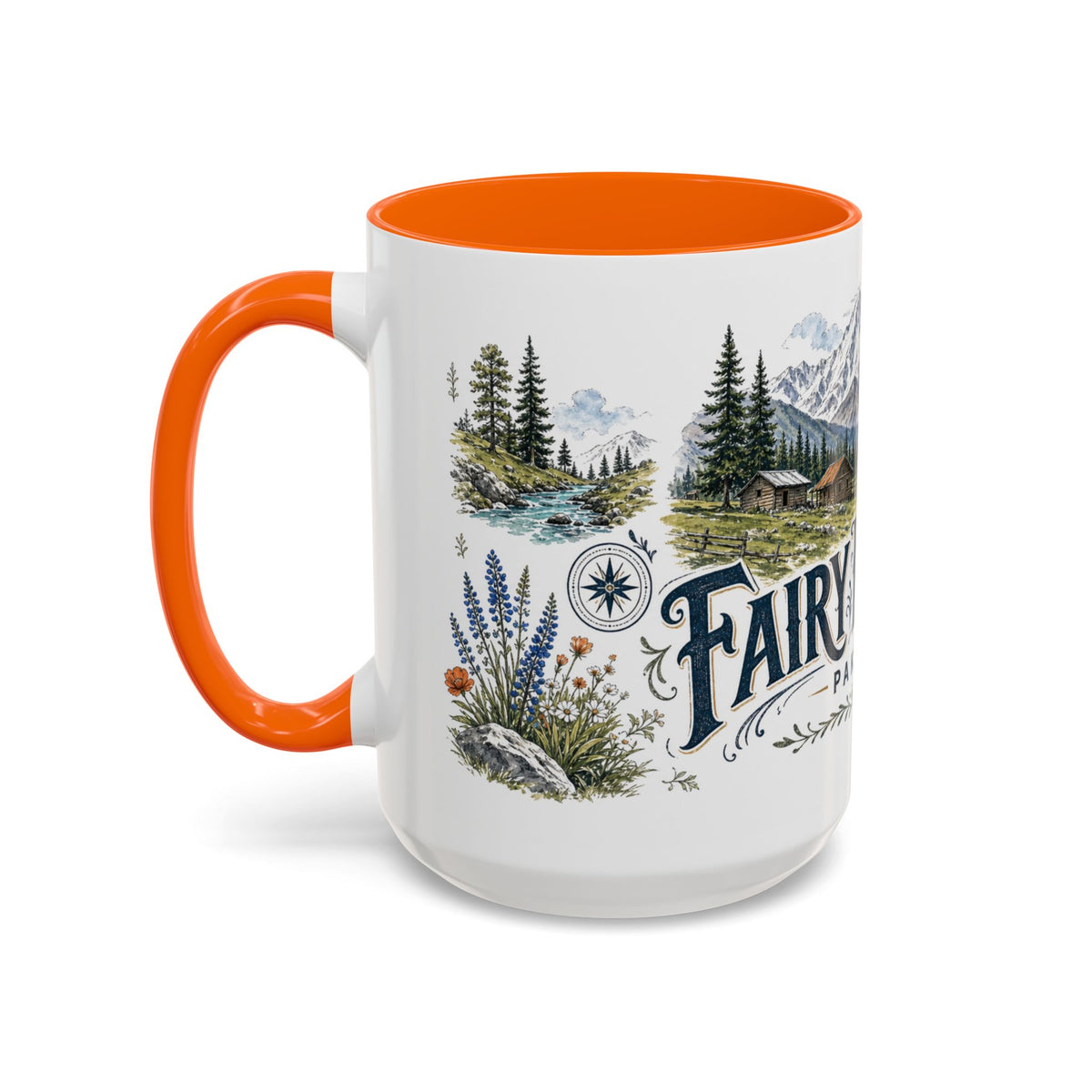Fairy Meadows Mug, Pakistan Travel Souvenir, Bucket List Gift, Accent Ceramic Coffee Mug 11oz 15oz