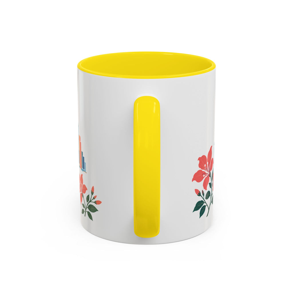 Hong Kong Coffee Mug | Hong Kong Travel Souvenir | Porcelain Decal City Gift | 11oz 15oz Accent Mug