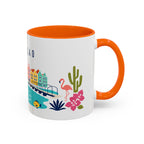 Curaçao Coffee Mug | Travel Souvenir Accent Mug | Country Gift Ceramic Cup 11oz 15oz