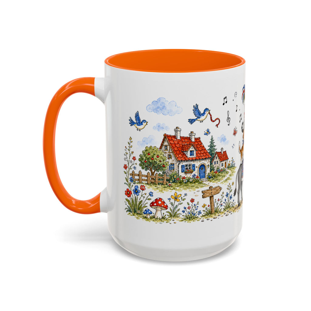 Bremen Town Musicians Mug | Storybook Accent Coffee Mug | EveryLegend