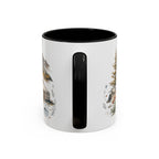 Altai Mountains Mug, Mongolia Travel Souvenir, Bucket List Gift, Accent Ceramic Coffee Mug 11oz 15oz