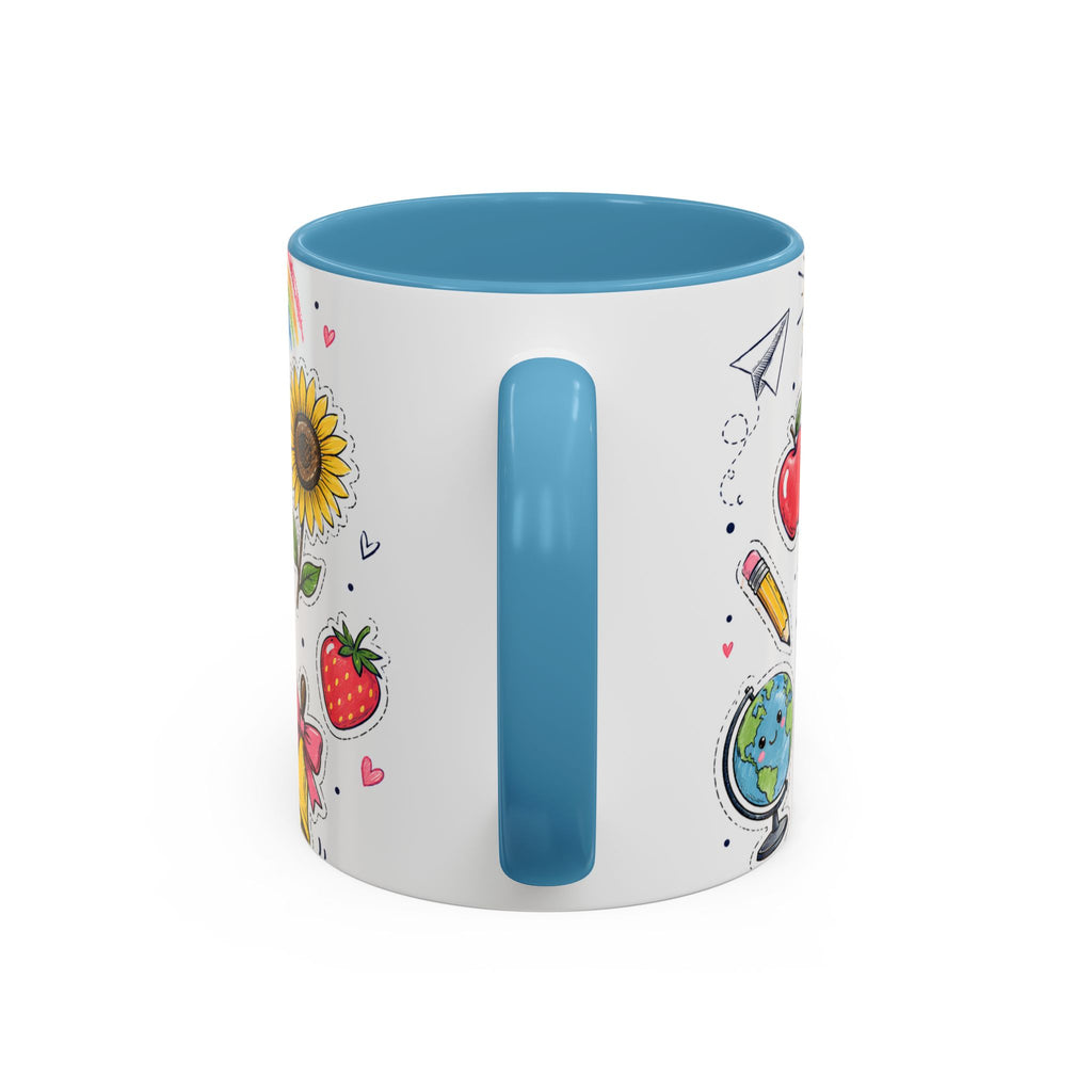 One in a Melon Coffee Mug | Sweetest Teacher Appreciation Gift | Accent Color Ceramic 11oz 15oz