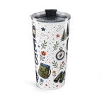 Camp More Worry Less 20oz Tumbler | Camping Lover Gift | Insulated Stainless Steel Travel Cup