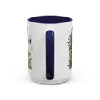 Borneo Rainforest Coffee Mug | Travel Destination Souvenir Gift | Accent Color Ceramic 11oz 15oz
