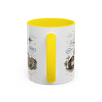 San Francisco Coffee Mug | California Souvenir Travel Gift | Accent Color Ceramic 11oz 15oz