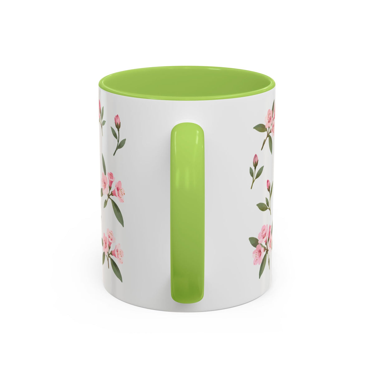 Washington Coast rhododendron Mug, State Flower Floral Coffee Cup, 11oz Botanical Gift