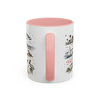 San Diego Coffee Mug | California Souvenir City Gift | Accent Color Ceramic 11oz 15oz