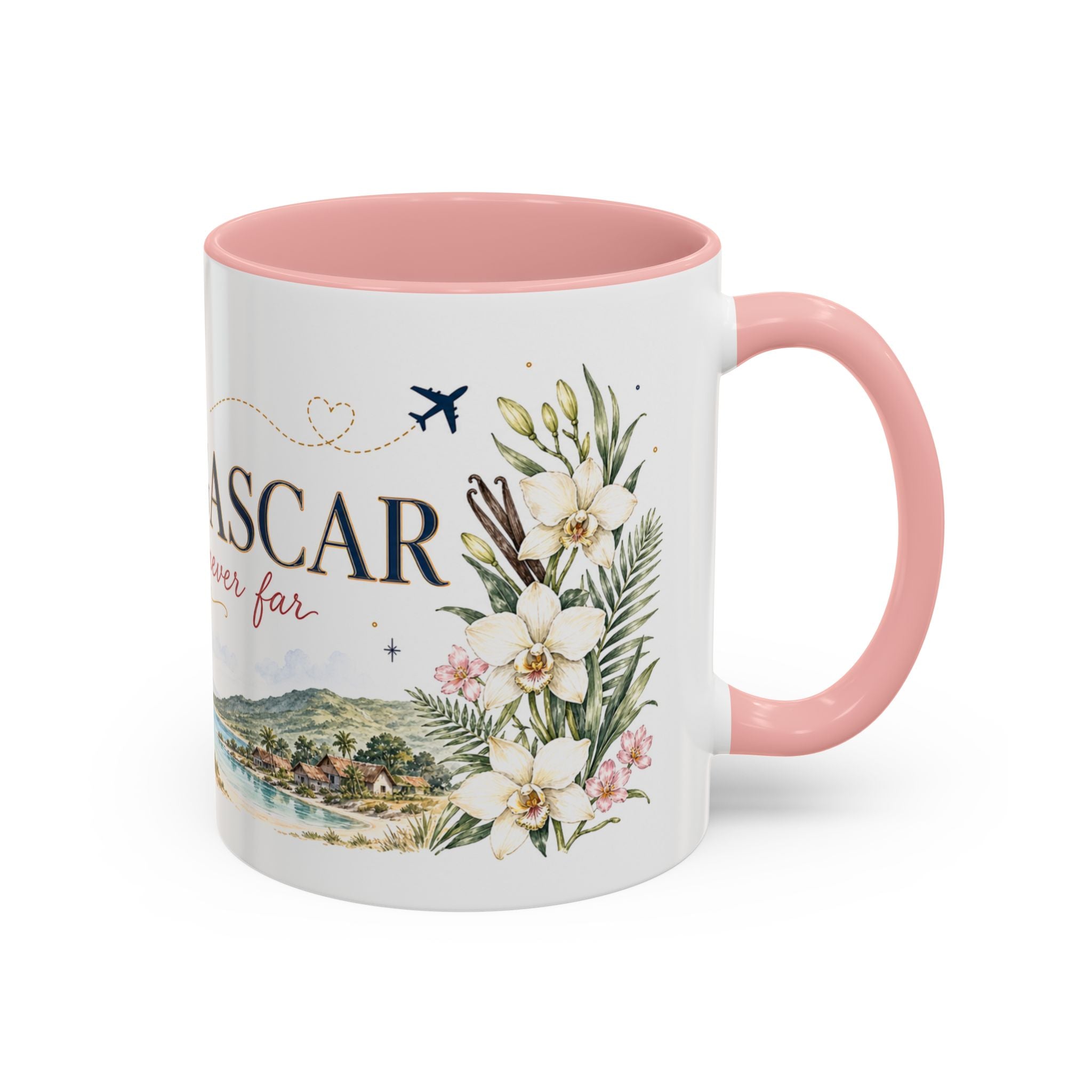 Madagascar Home Country Mug | Moving Away Gift | Long Distance Friendship | 11 oz 15 oz Accent Mug
