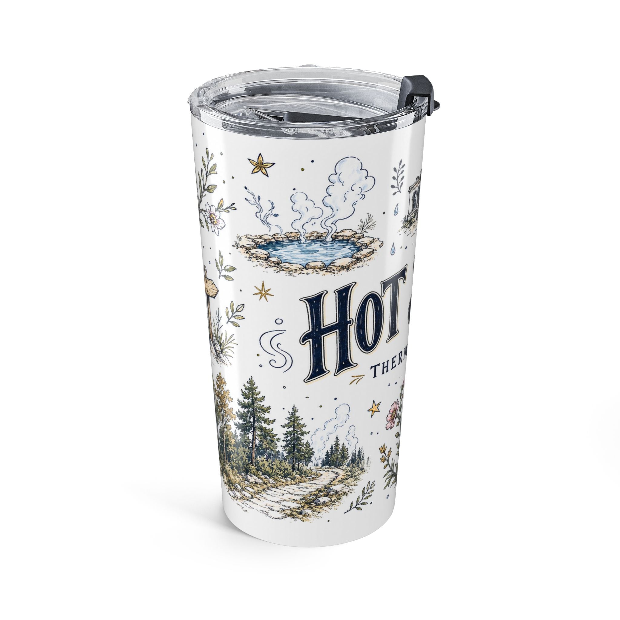 Hot Springs National Park 20oz Tumbler | Arkansas Thermal Spring Spa Gift | Insulated Stainless Steel Travel Cup