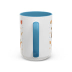 Thanksgiving Turkey Mug | Friendly Woodland Watercolor Gift | Autumn Accent Cup 11oz 15oz