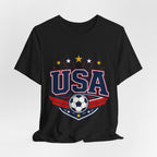 USA Soccer Fan T-Shirt | United States Fan Tee | USA Soccer Supporter Shirt