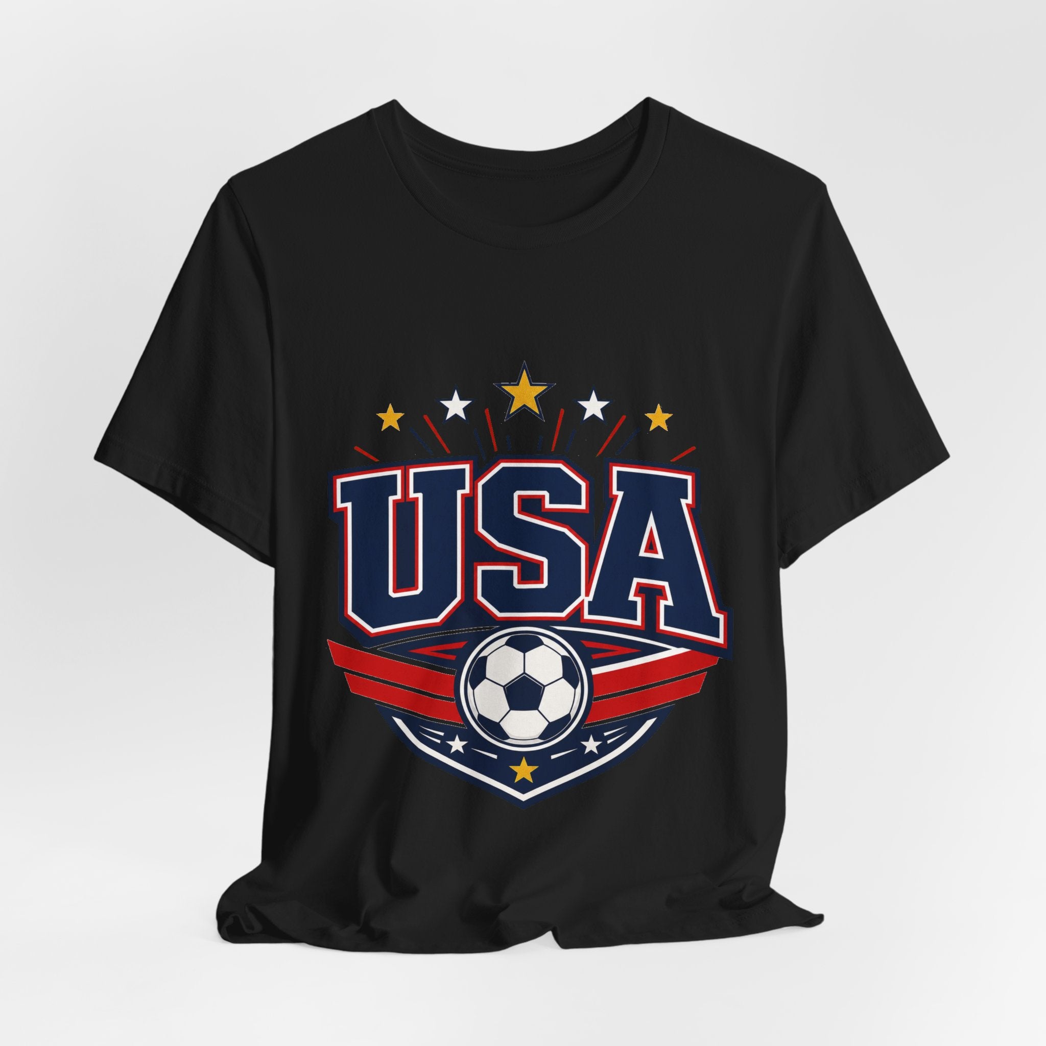 USA Soccer Fan T-Shirt | United States Fan Tee | USA Soccer Supporter Shirt