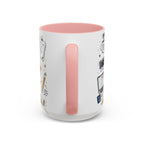 The Tassel Was Worth the Hassle Coffee Mug | Funny Graduation Gift 2026 | Accent Color Ceramic 11oz 15oz