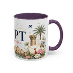 Egypt Home Country Mug | Moving Away Gift | Long Distance Friendship | 11 oz 15 oz Accent Mug
