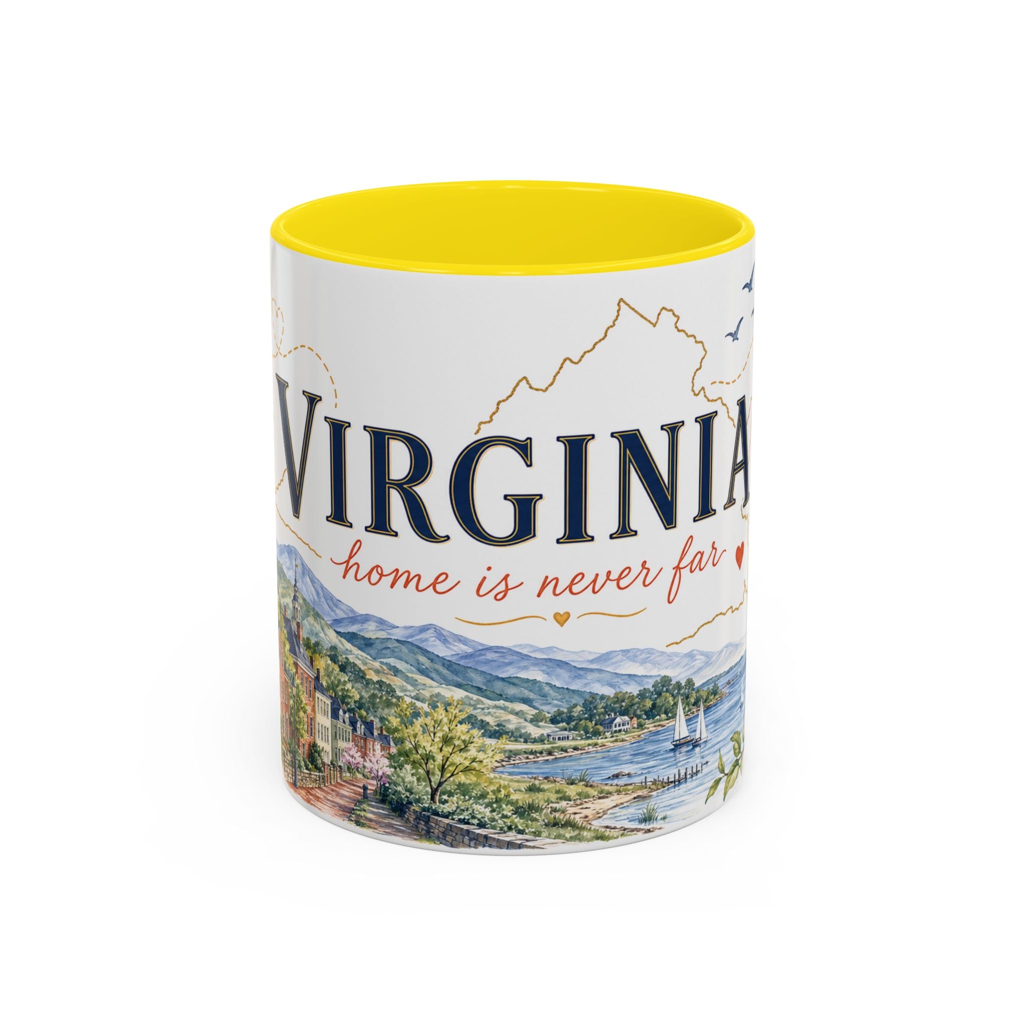 Virginia Home State Mug | Moving Away, Long Distance Friendship Gift Cup