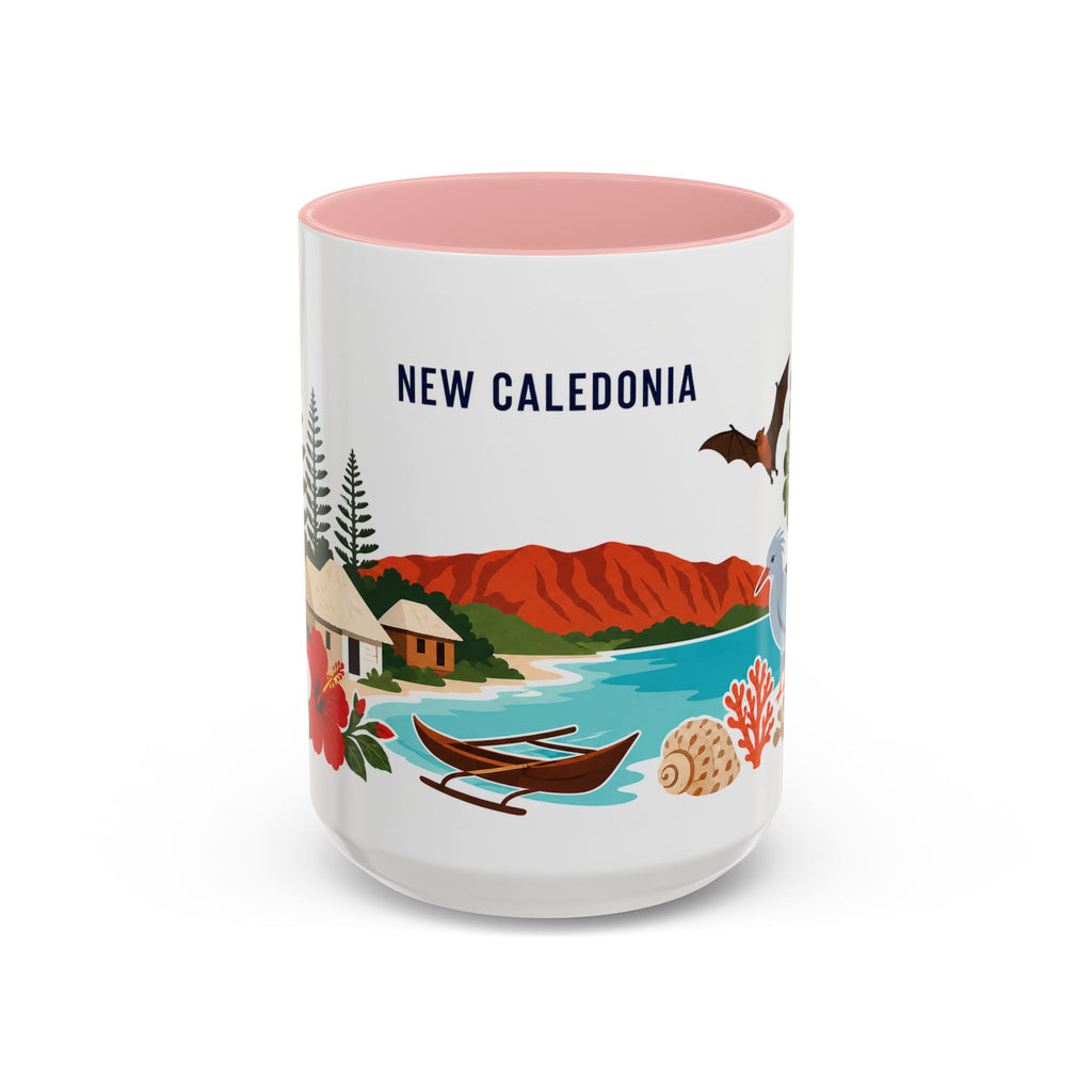 New Caledonia Coffee Mug | Travel Souvenir Accent Mug | Country Gift Ceramic Cup 11oz 15oz