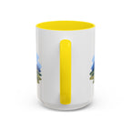 Wrangell-St. Elias National Park Coffee Mug | Solid Color Block Park Souvenir | 11oz 15oz Accent Mug