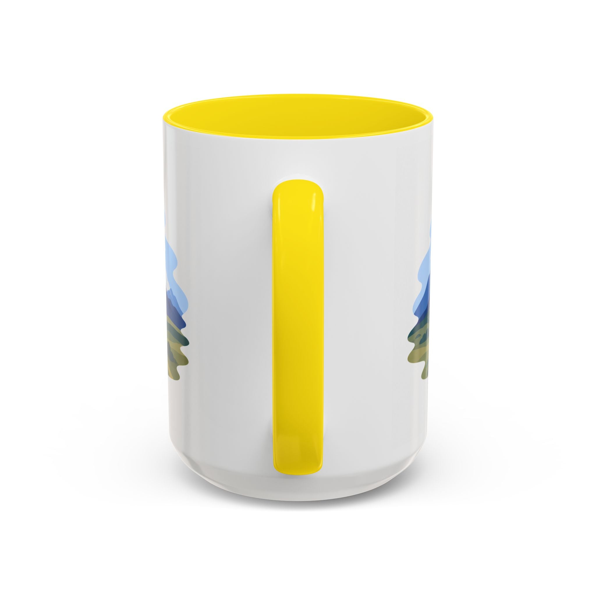 Wrangell-St. Elias National Park Coffee Mug | Solid Color Block Park Souvenir | 11oz 15oz Accent Mug