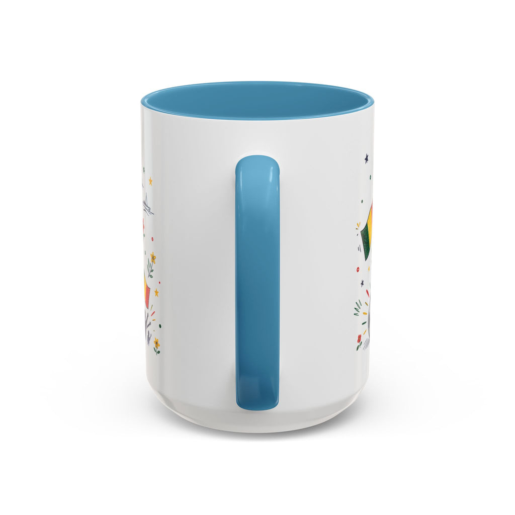 Senegal Soccer Coffee Mug | World Cup Fan Gift | Accent Color Ceramic 11oz 15oz Match Day Cup