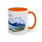 Wrangell-St. Elias National Park Coffee Mug | Solid Color Block Park Souvenir | 11oz 15oz Accent Mug