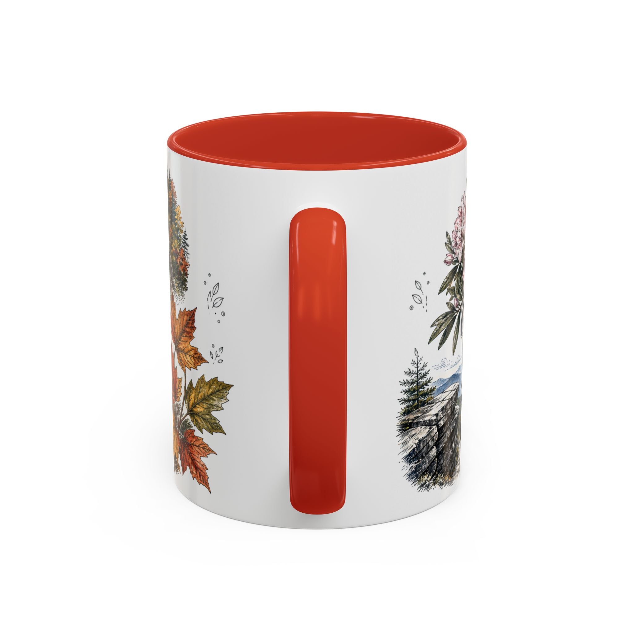 Blue Ridge Parkway Mug, Appalachia Travel Souvenir, Bucket List Gift, Accent Ceramic Coffee Mug 11oz 15oz