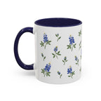 Texas Bluebonnet Mug, State Flower Floral Coffee Cup, 11oz Botanical Gift