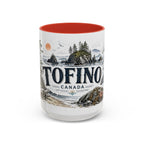 Tofino Mug, Canada Travel Souvenir, Bucket List Gift, Accent Ceramic Coffee Mug 11oz 15oz