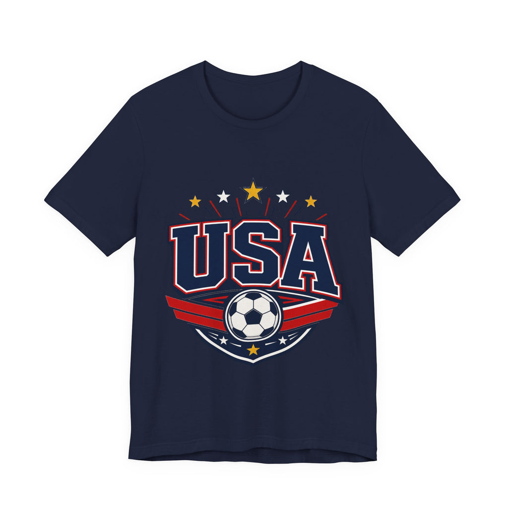 USA Soccer Fan T-Shirt | United States Fan Tee | USA Soccer Supporter Shirt