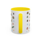 Denali National Park Christmas Mug | Watercolor Travel Souvenir | Holiday Gift | Accent Ceramic Coffee Cup 11oz 15oz
