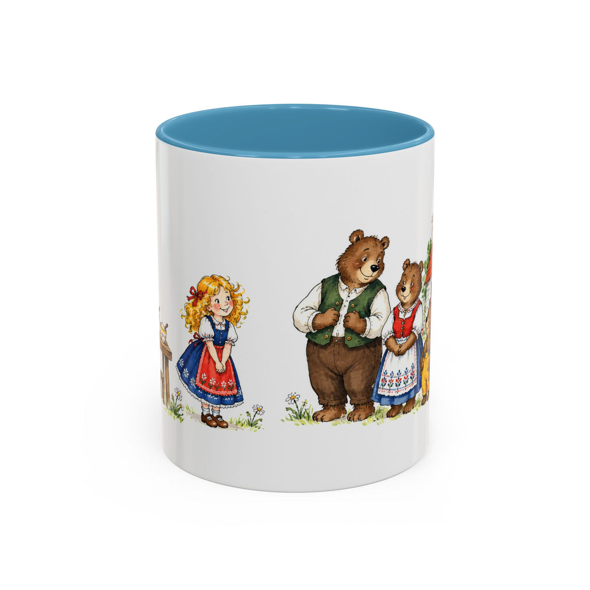 Goldilocks and the Three Bears Mug | Storybook Fairy Tale Accent Coffee Mug | EveryLegend