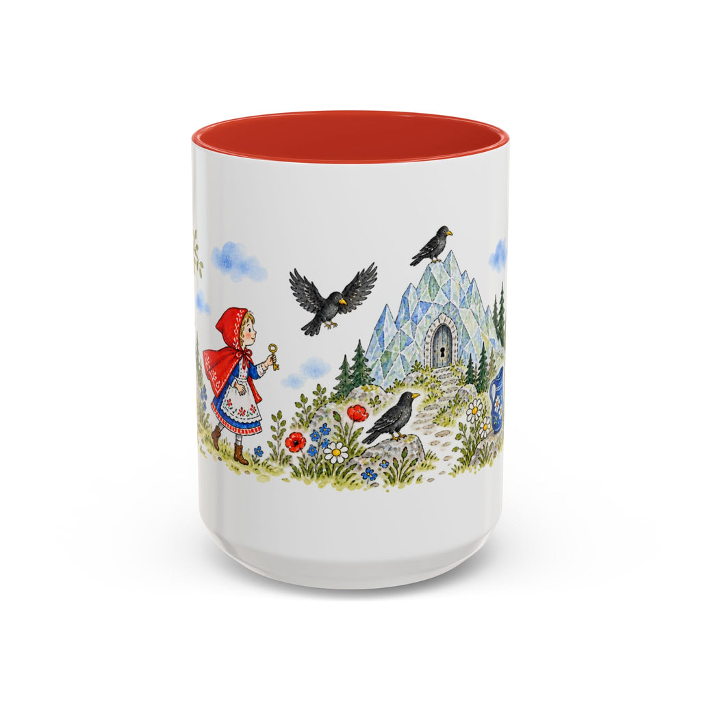 The Seven Ravens Mug | Storybook Fairy Tale Accent Coffee Mug | EveryLegend