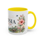 Malaysia Home Country Mug | Moving Away Gift | Long Distance Friendship | 11 oz 15 oz Accent Mug