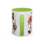 Maple Leaf Forever Coffee Mug | Canadian Pride Gift | Accent Color Ceramic 11oz 15oz
