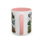 Iguazu Falls Coffee Mug | Travel Destination Souvenir Gift | Accent Color Ceramic 11oz 15oz