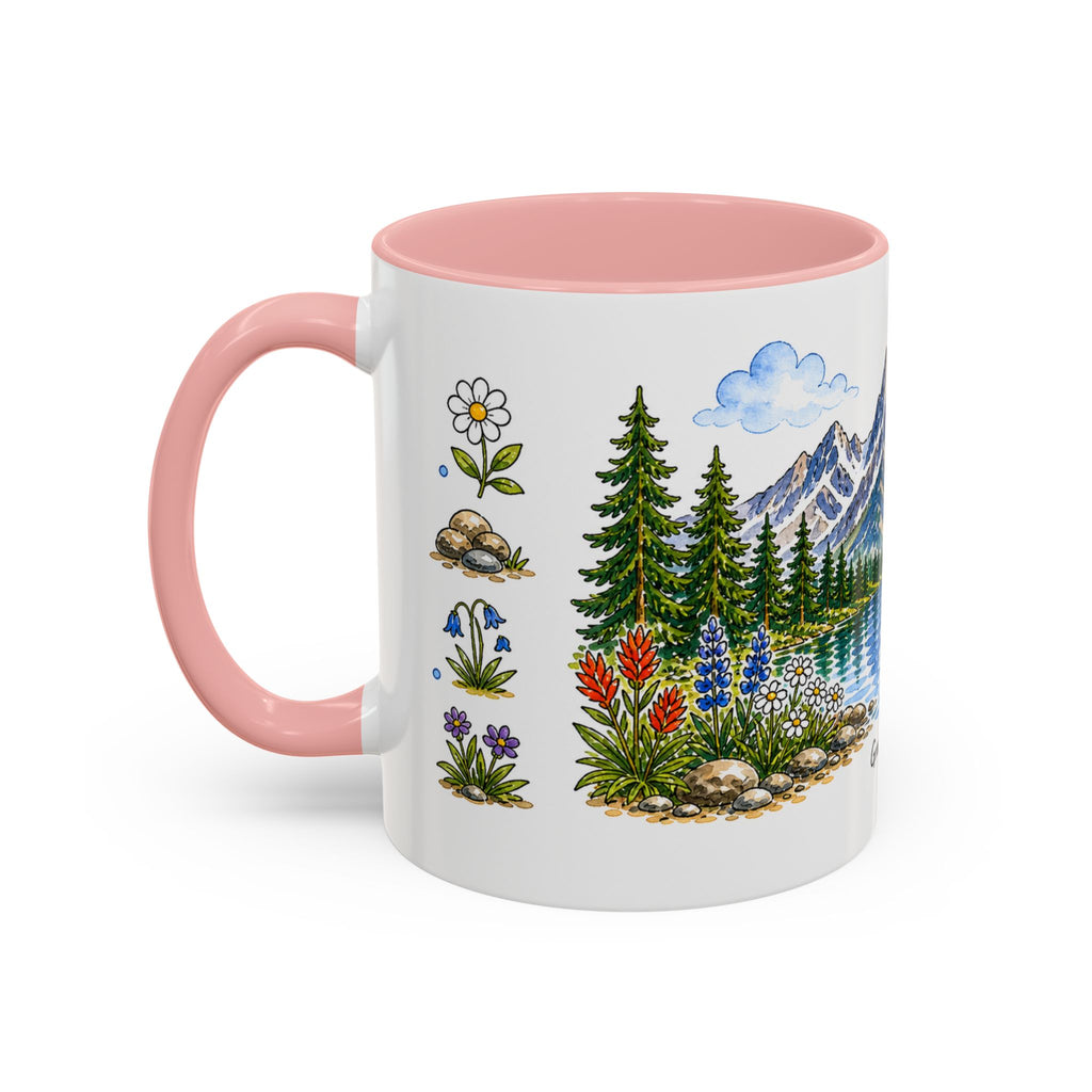 Grand Teton National Park Mug | US Travel Souvenir Accent Coffee Mug | 11oz 15oz Ceramic Cup