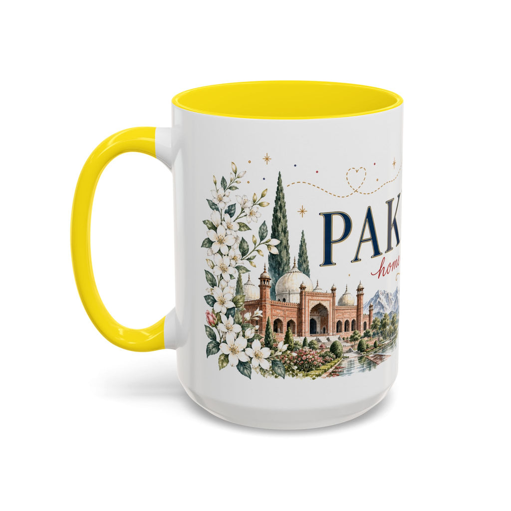 Pakistan Home Country Mug | Moving Away Gift | Long Distance Friendship | 11 oz 15 oz Accent Mug