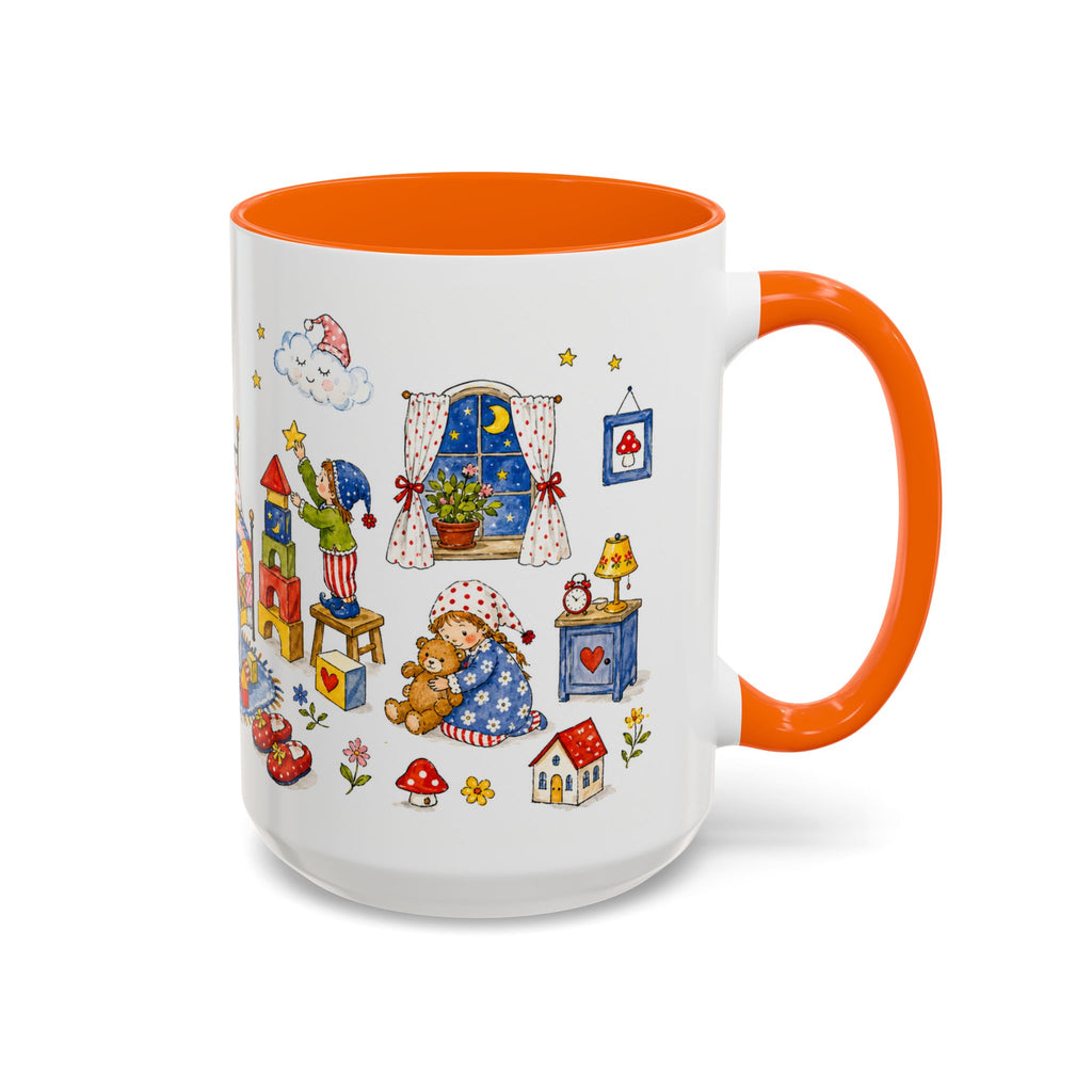 Bedtime Toy Room Fairytale Mug | Storybook Accent Coffee Mug | EveryLegend