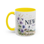 New Jersey Home State Mug | Moving Away Gift | Long Distance Friendship Coffee Cup | 11oz 15oz Accent Mug