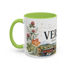 Vermont Home State Mug | Moving Away Gift | Long Distance Friendship Coffee Cup | 11oz 15oz Accent Mug