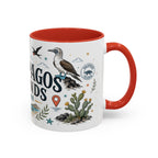 Galapagos Islands Coffee Mug | Travel Destination Souvenir Gift | Accent Color Ceramic 11oz 15oz