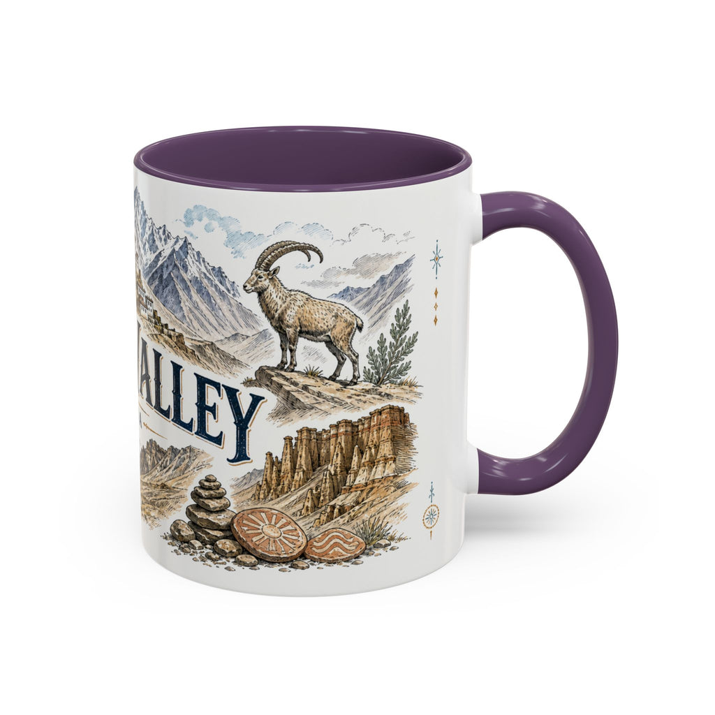 Spiti Valley Mug, India Travel Souvenir, Bucket List Gift, Accent Ceramic Coffee Mug 11oz 15oz