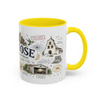 San Jose Coffee Mug | California Souvenir City Gift | Accent Color Ceramic 11oz 15oz