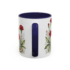 Ohio State Map Mug | Botanical Travel Sketch, Homesick Gift, Long Distance Friendship