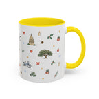 Austin Christmas Mug | Watercolor Travel Souvenir | Holiday Gift | Accent Ceramic Coffee Cup 11oz 15oz