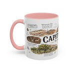 Capitol Reef National Park Coffee Mug | Utah Sandstone Canyon Hiking Gift | Accent Color Ceramic 11oz 15oz
