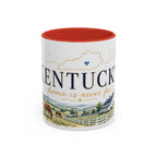 Kentucky Home State Mug | Moving Away Gift | Long Distance Friendship Coffee Cup | 11oz 15oz Accent Mug