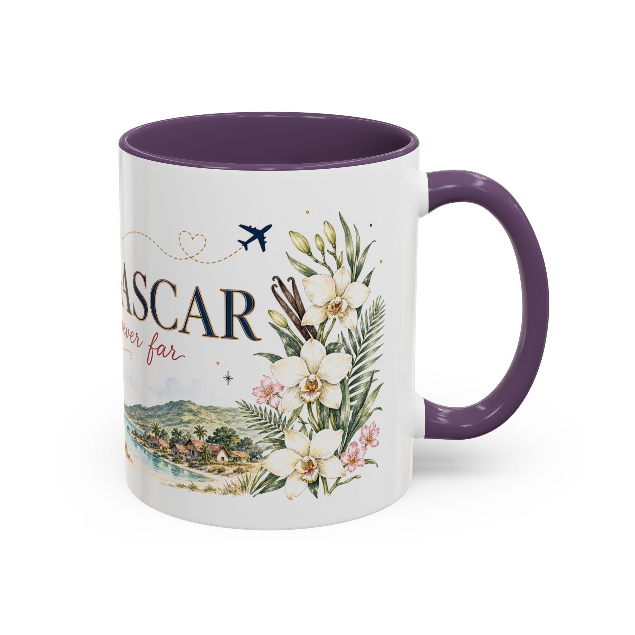 Madagascar Home Country Mug | Moving Away Gift | Long Distance Friendship | 11 oz 15 oz Accent Mug